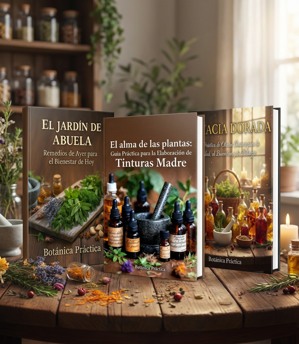El Jardin de la Abuela: Pack Botánica Práctica Completo: Infusiones, Tinturas y Oleatos